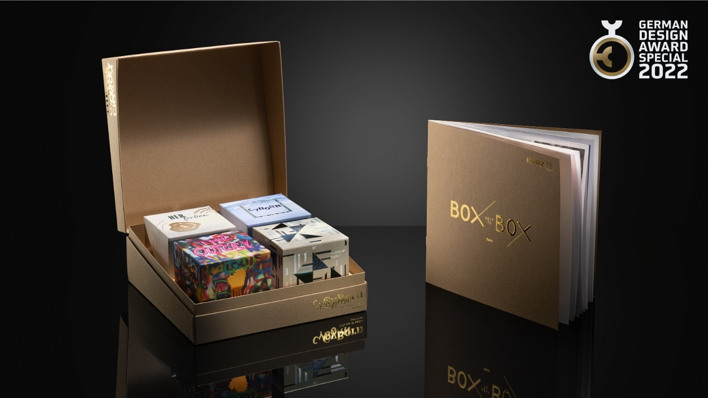 KURZ 2021 packaging collection – German Design Award 2021 Special Mention